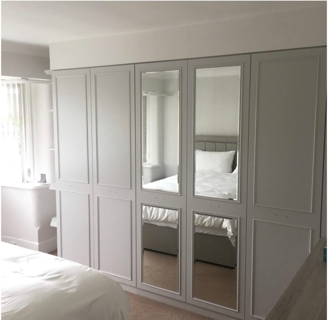 Furniture &amp; Wardrobe Spraying example